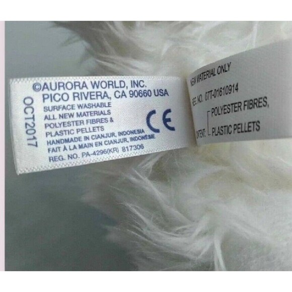 Aurora World Miyoni Puppy Dog Valentine Day Plush Soft Toy Saint Bernard - Picture 10 of 12